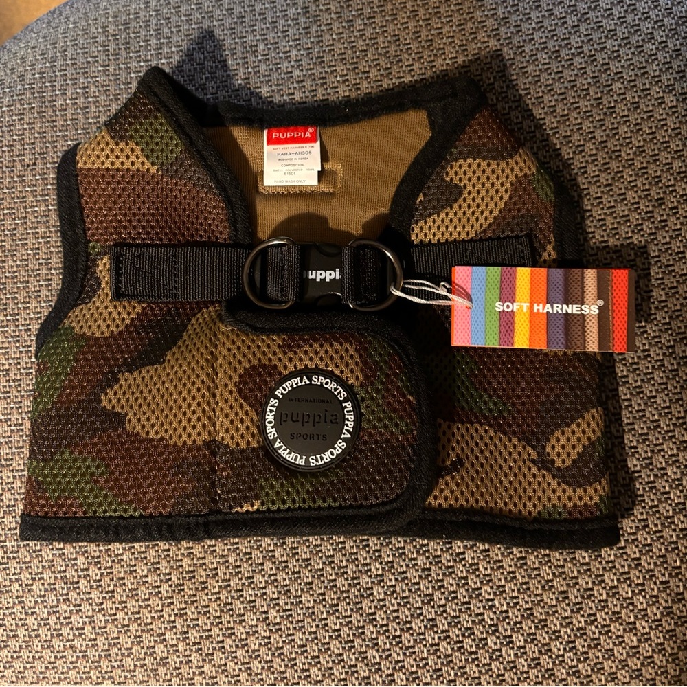 Puppia Camouflage Pet Harness Size XL